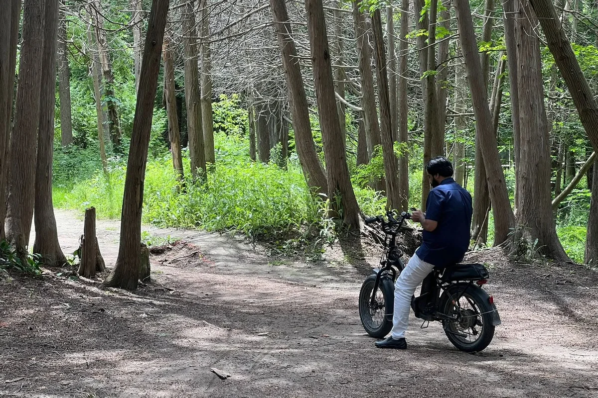 Faruukh Nadeem during international travel and cultural exploration